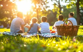family enjoying green space. Safe eco friendly solutions.