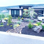front yard after pic koliver house
